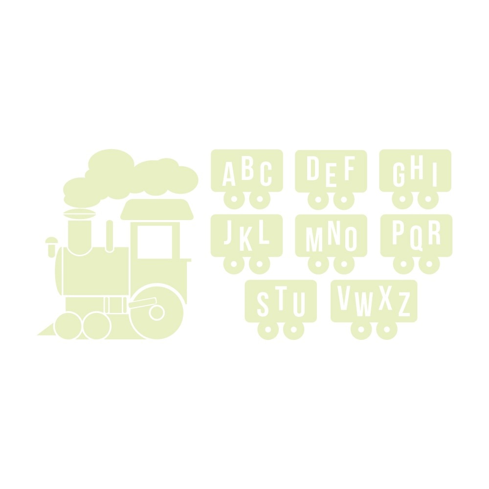 Sticker fosforescent - Trenulet