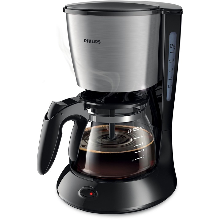 Кафемашина Philips HD7435/20, 700W, 0.6 л, Черна