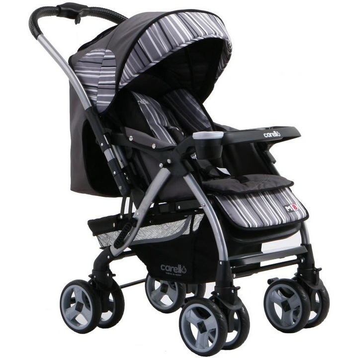 Carucior M8 cu maner reversibil Carello Stripes