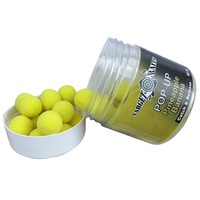 Boilies Pop-up, Target Baits, Pineapple & Banana, Galben FLUO, 50 g