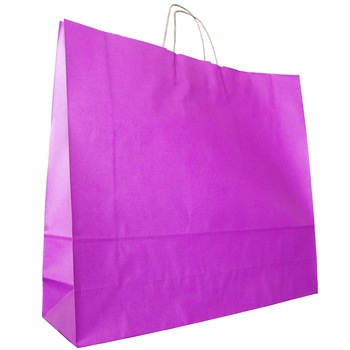 Poseta colorata, jumbo, set 10 buc, mov, 55/45/15 cm Poseta colorata, jumbo, set 10 buc, mov, 55/45/15 cm