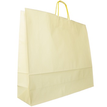 Poseta colorata, jumbo,set 10 buc, crem, 55/45/15 cm Poseta colorata, jumbo,set 10 buc, crem, 55/45/15 cm