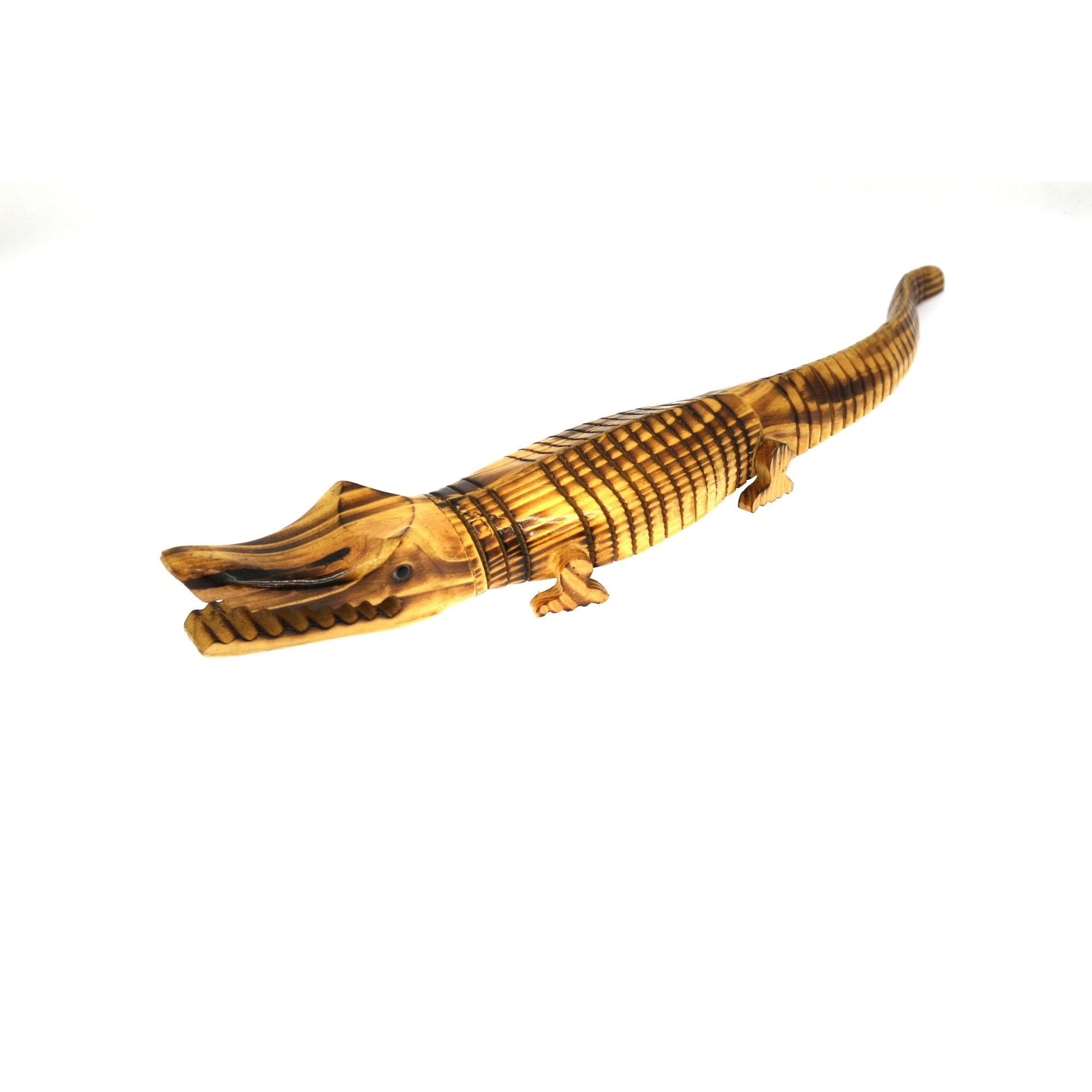 Accesoriiu Decorativ, Crocodil, Lemn, AndrewKai