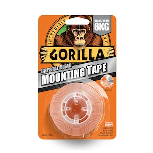 Banda Dublu Adeziva Gorilla Mounting Clear 1,5 m