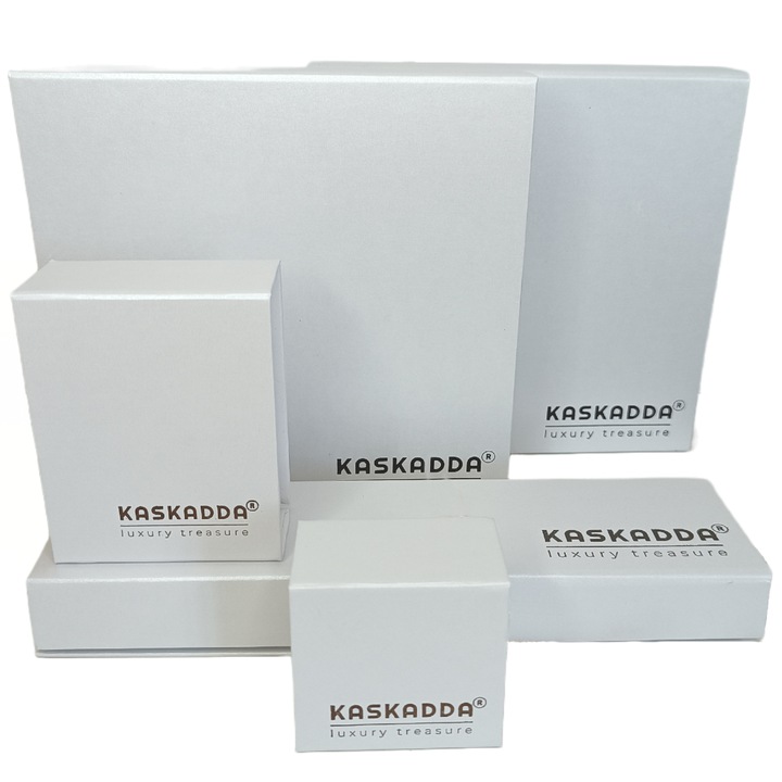 Set Colier si Bratara Perle Naturale Akoya, de 5,5 - 6 mm, cu Inchizatori Sferice din Aur Alb de 14 karate, Kaskadda