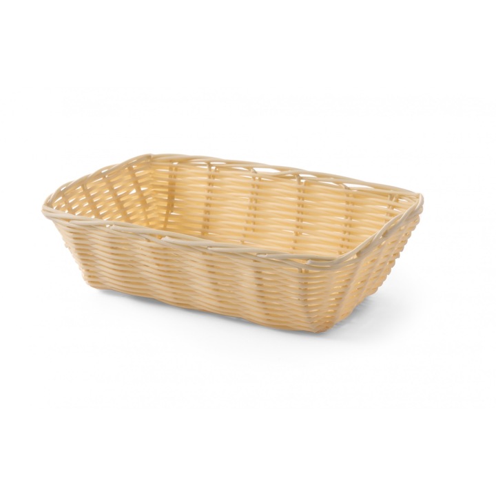 Cos paine dreptunghiular, polyratan, Hendi, 225x250x65 mm