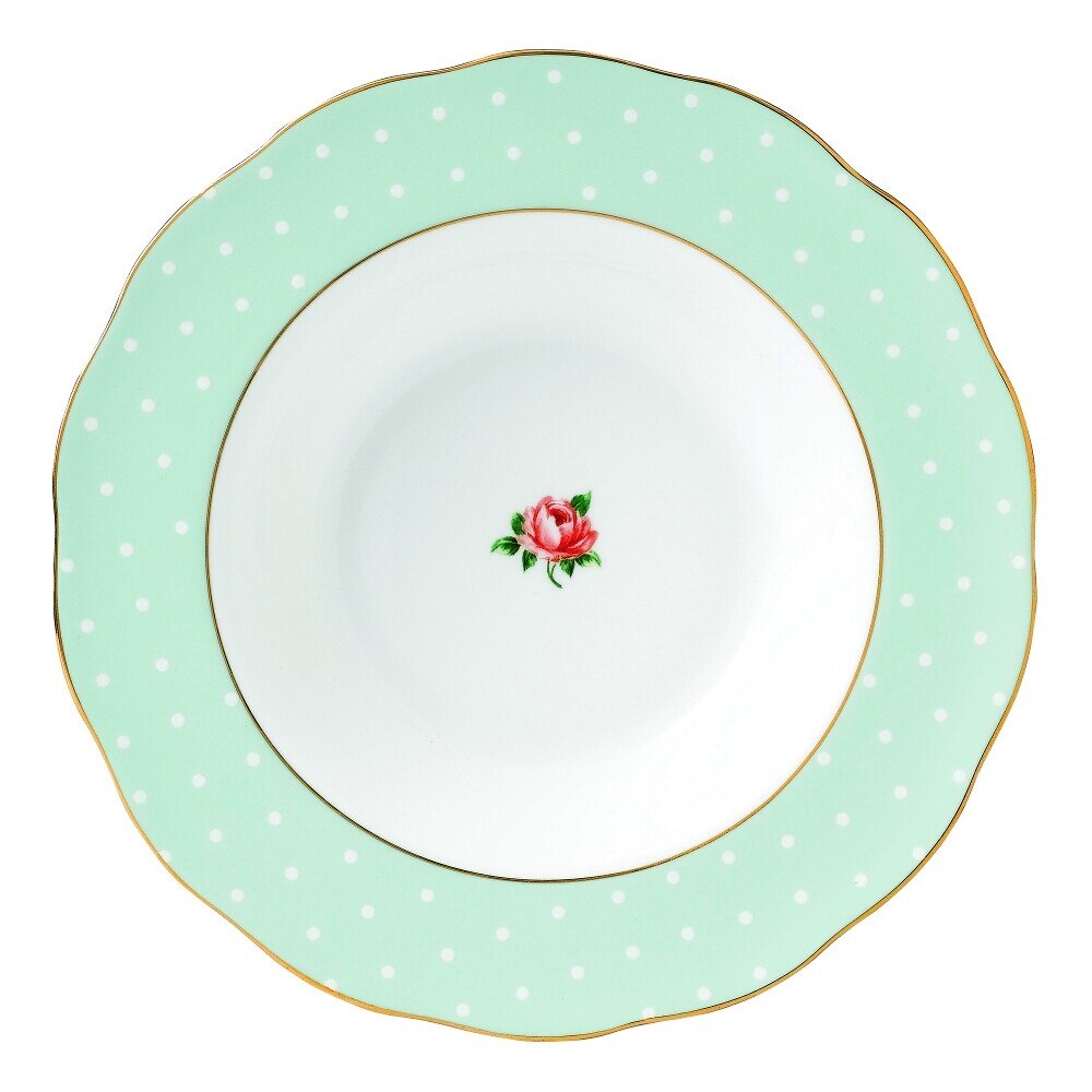 Polka Rose farfurie supa