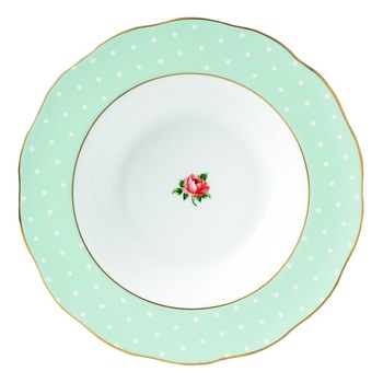 Polka Rose farfurie supa Polka Rose farfurie supa