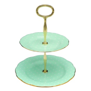 Polka Rose suport tort 2 nivele Polka Rose suport tort 2 nivele