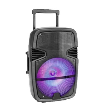 Boxa portabila karaoke JRH D12 1000 W cu microfon,microSD card, USB , AUX in , bluetooth , display digital Boxa portabila karaoke JRH D12 1000 W cu microfon,microSD card, USB , AUX in , bluetooth , display digital