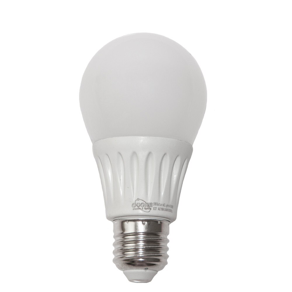 Bec LED Odosun, forma glob, E27, 9W, 35000 ore, lumina naturala
