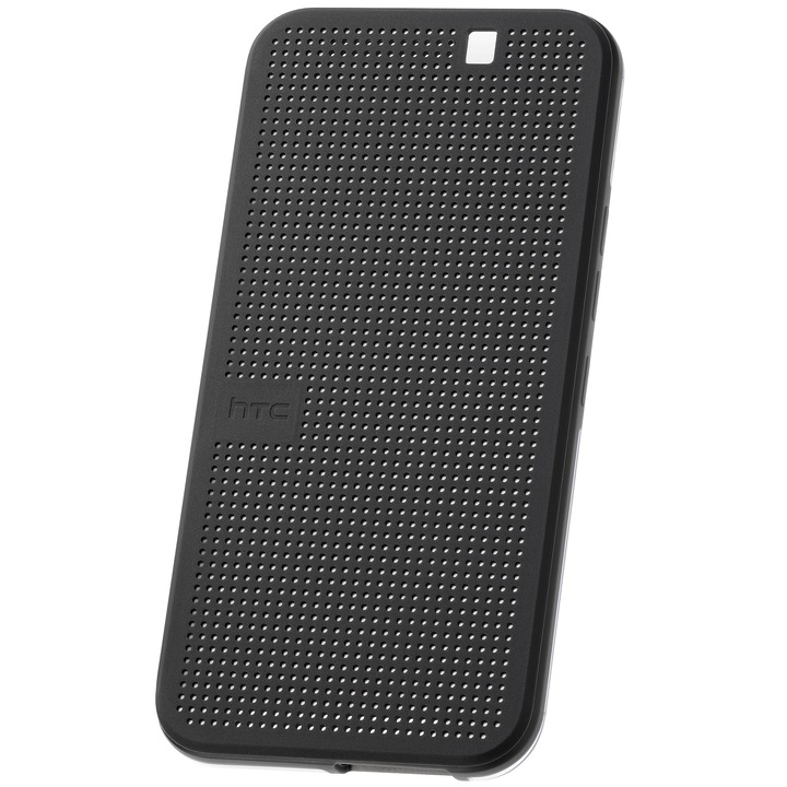 Калъф HTC Dot View Ice за One M9, Сив