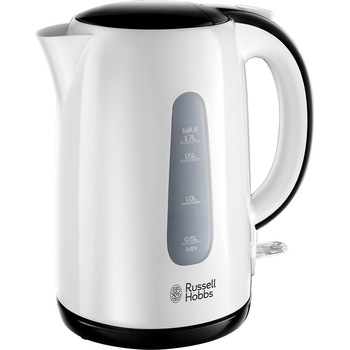 Fierbator Russell Hobbs My Breakfast 25070-70, 2200 W, 1.7 L, Alb/Negru Fierbator Russell Hobbs My Breakfast 25070-70, 2200 W, 1.7 L, Alb/Negru