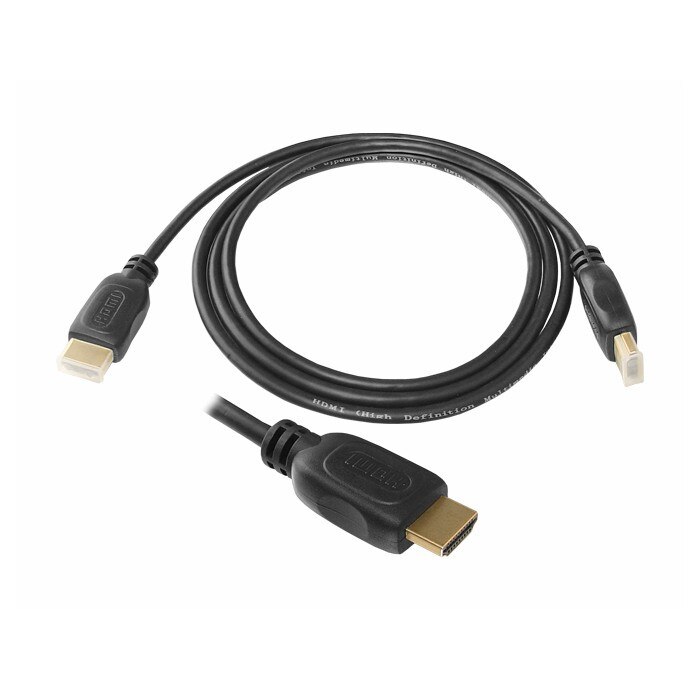 Cablu Telforceone, HDMI-HDMI, 1,5 m, Negru