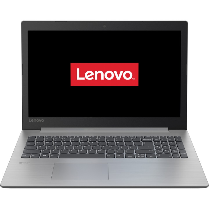 Laptop Lenovo IdeaPad 330-15IKB cu procesor Intel® Core™ i3-7020U 2.30 GHz, Kaby Lake, 15.6", 4GB, 1TB, DVD-RW, Intel® HD Graphics 620, Free DOS, Platinum Grey