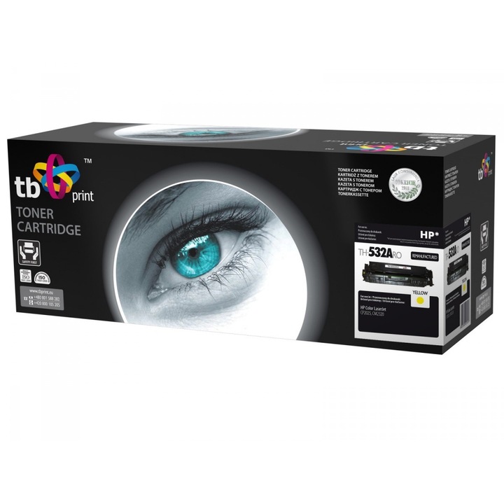 Тонер TB Print, за HP Color LaserJet CP2025/CM2320, жълт