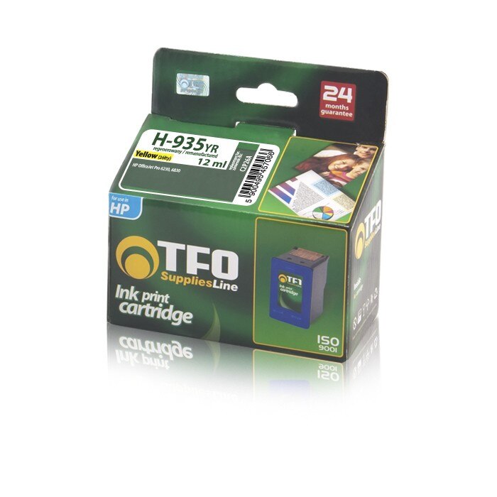 Cartus Telforceone, H-935YR, pentru HP, 12ml, Galben