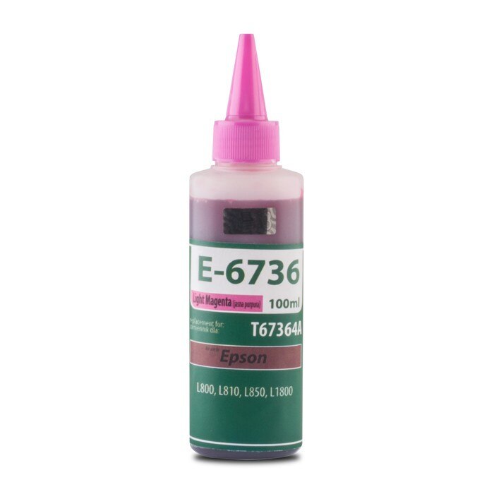 Rezerva cerneala Telforceone E-6736, pentru Epson, Magenta deschis, 100ml