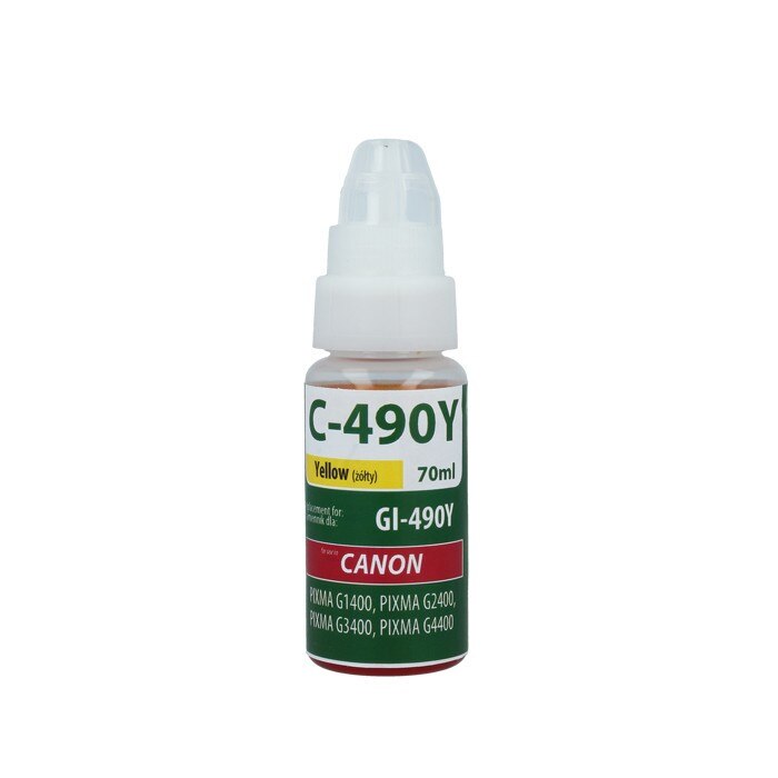 Rezerva cartus Telforceone Canon C-490y, Galben