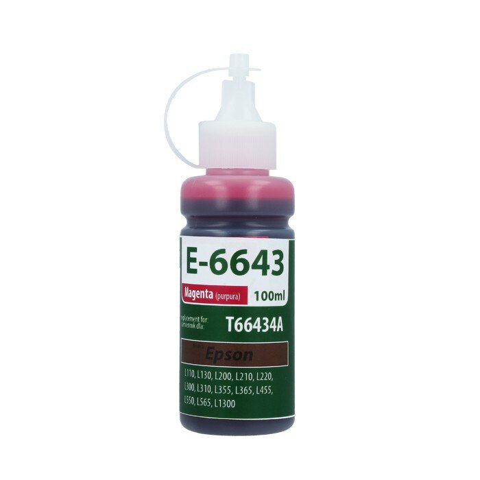 Rezerva cerneala Telforceone, E-6643, pentru Epson, Magenta, 100ml