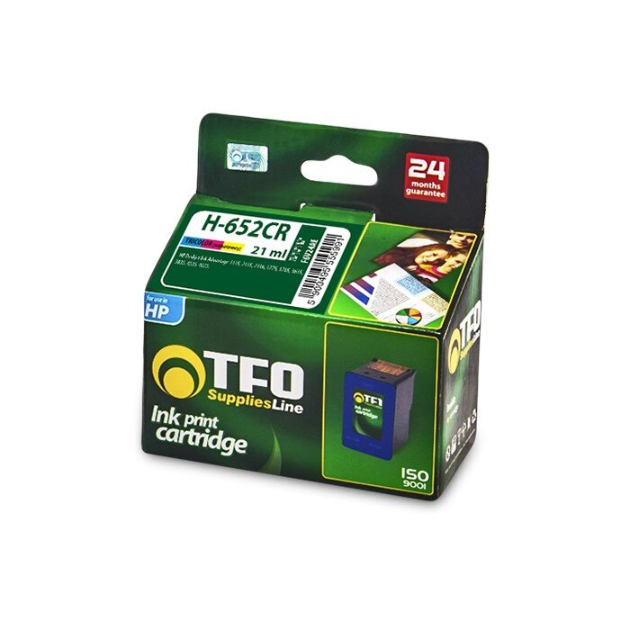 Cartus Telforceone, H-652CR, pentru HP, 21ml, CMY