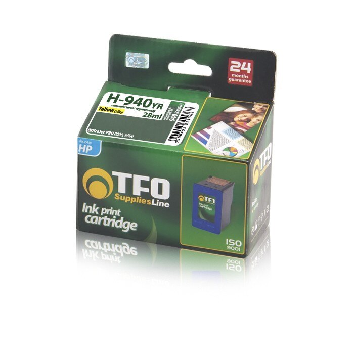 Cartus Telforceone, H-940YR, pentru HP, 28ml, Galben