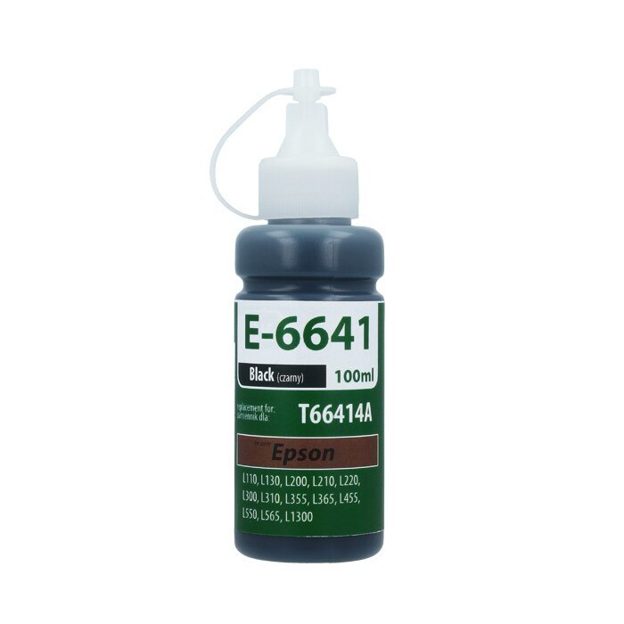 Flacon cerneala Telforceone, pentru Epson, E-6641, Negru, 100 ml