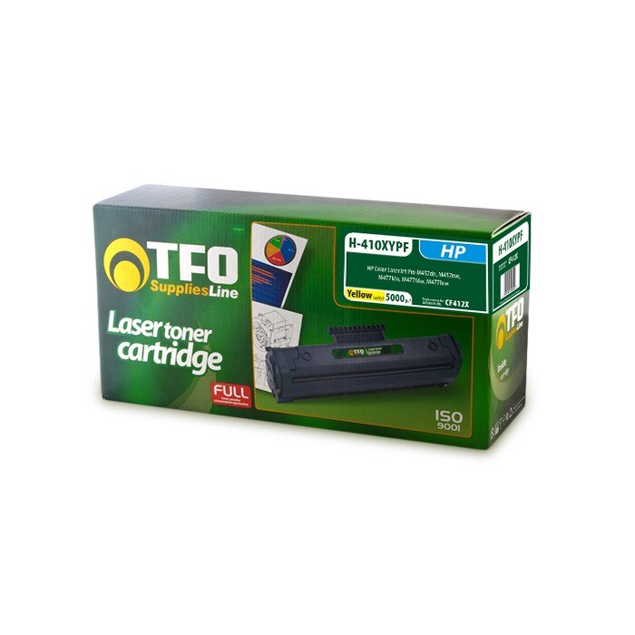 Cartus Toner pentru HP Color Laserjet PRO TFO H-410xypf (cf412x), Telforceone, Galben