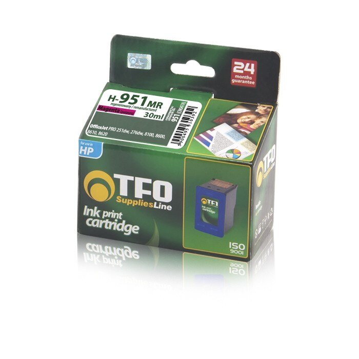 Cartus Telforceone, H-951MR, pentru HP, 30ml, Rosu