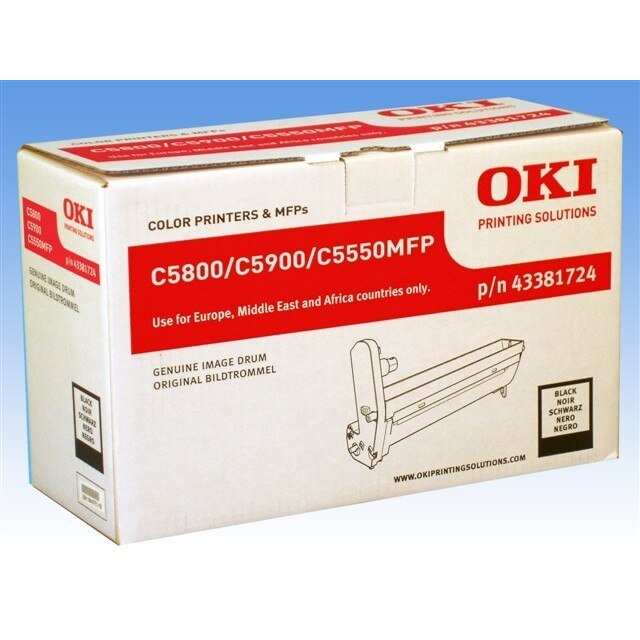 Cartus toner OKI compatibil cu OKI C5800 / 5900 / C5550 MFP, 20000 pagini, Black