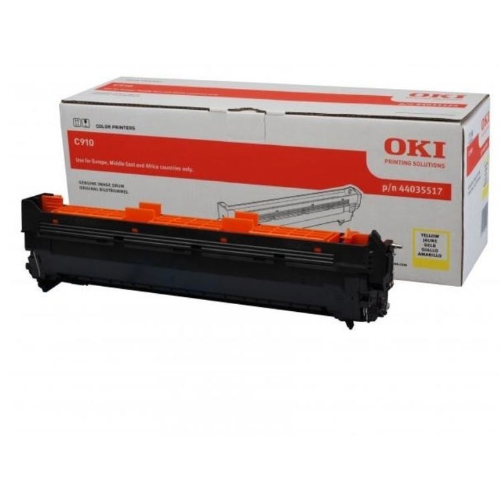 Unitate cilindru OKI 44035518, 20000 pagini, Compatibil cu OKI C910, Magenta