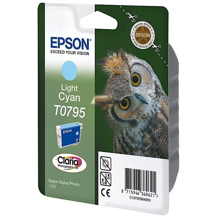 Cartus cerneala Epson Stylus Photo T0795, Light Cyan