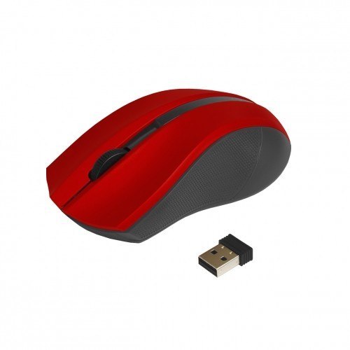Mouse Optic Wireless, Art Am-97d, USB, Rosu