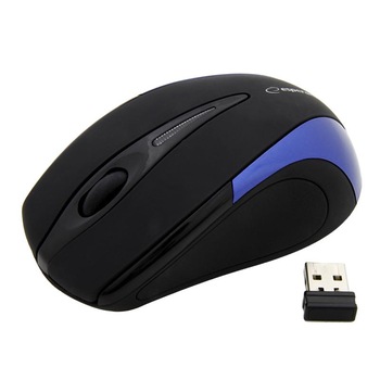 Mouse Wireless Esperanza EM 101B, USB, 2.4 Ghz, Negru Mouse Wireless Esperanza EM 101B, USB, 2.4 Ghz, Negru