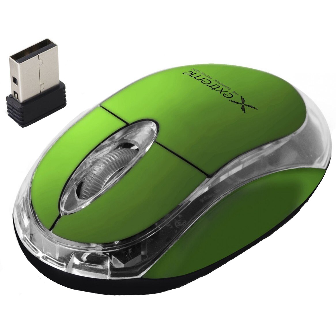 Mouse Flower Esperanza, 3D, 2.4GHz, Verde