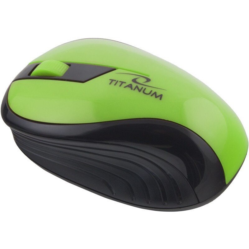 Mouse optic ESPERANZA Titanum, Wireless, Verde