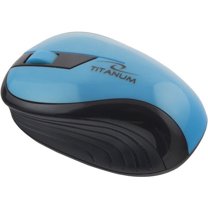 Mouse optic wireless Esperanza Rainbow TM114T 3 butoane 2.4GHz Usb 1000dpi Turcuaz