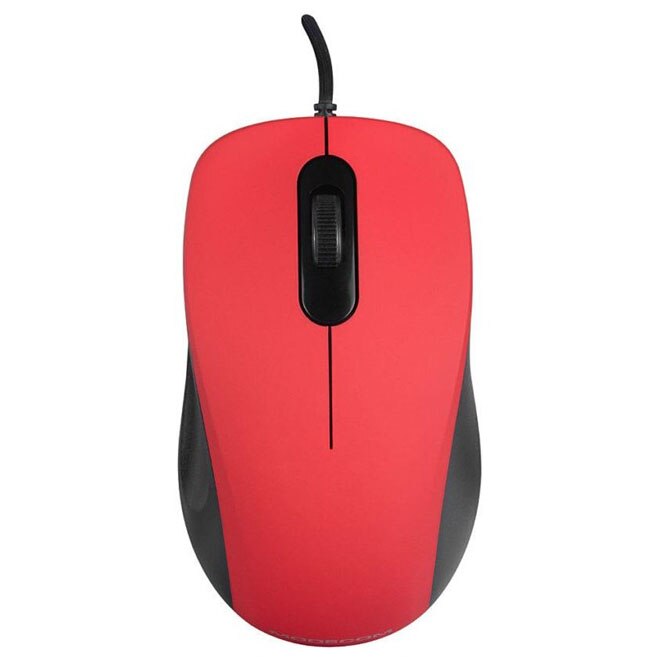 Mouse optic Modecom, USB, 1000 dpi, Rosu