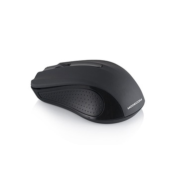 Mouse Optic Wireless Modecom MC-WM9, 1600dpi, Negru Mouse Optic Wireless Modecom MC-WM9, 1600dpi, Negru