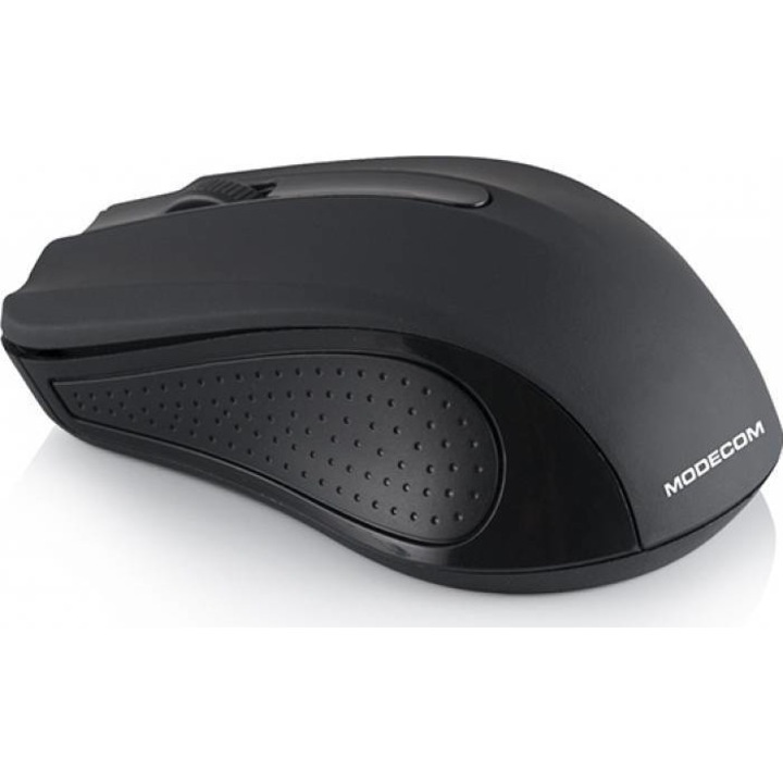 Mouse Optic Wireless Modecom MC-WM9, 1600dpi, Negru