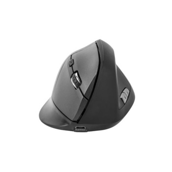 Mouse optic vertical Natec Crake, Wireless, 2000 dpi, USB, Negru Mouse optic vertical Natec Crake, Wireless, 2000 dpi, USB, Negru