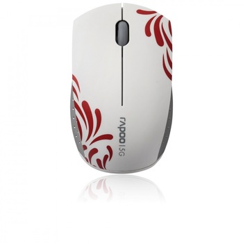 Mouse Rapoo 3300p, Wireless, Alb Mouse Rapoo 3300p, Wireless, Alb