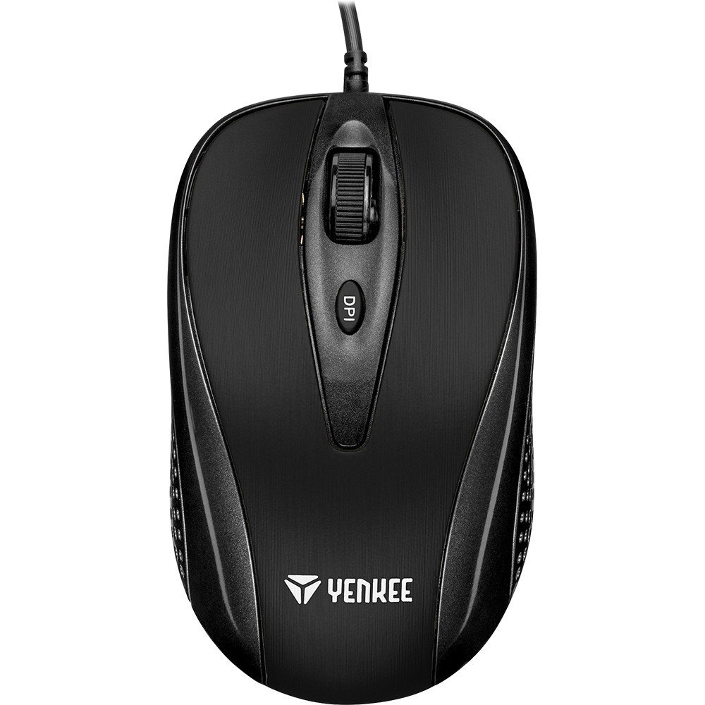 Mouse optic YenkeeYMS 1025BK, 2400 dpi, Negru