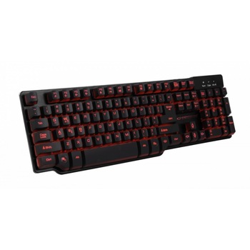 Tastatura iluminata Hunter, 12 taste multimedia, USB, Esperanza, Negru Tastatura iluminata Hunter, 12 taste multimedia, USB, Esperanza, Negru