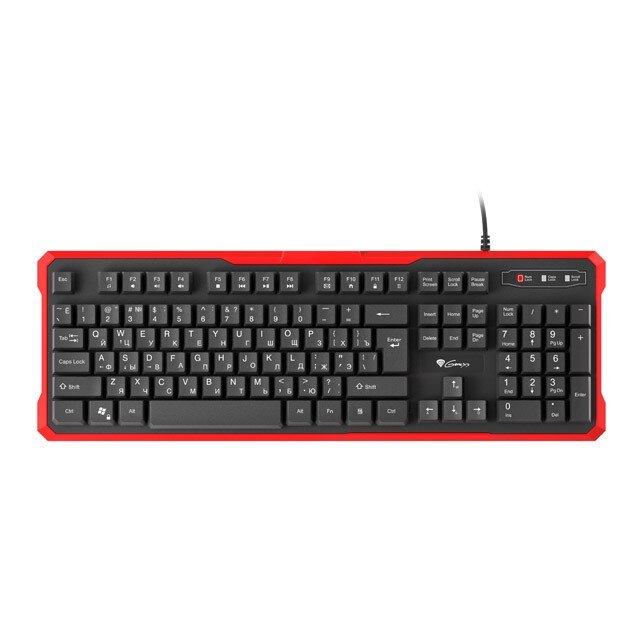 Tastatura gaming Genesis, Rhod 110, Negru