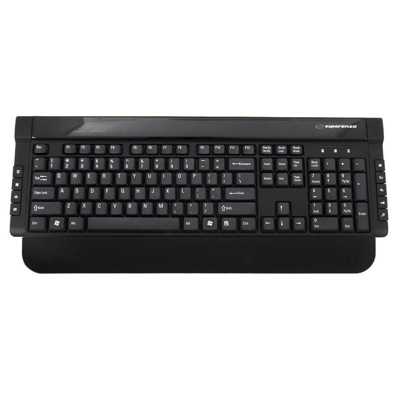 Tastatura Esperanza, USB, 9 taste multimedia