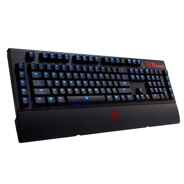 Tastatura mecanica gaming Thermaltake Tt Esports Poseidon, USB, Anti-Ghosting, Negru