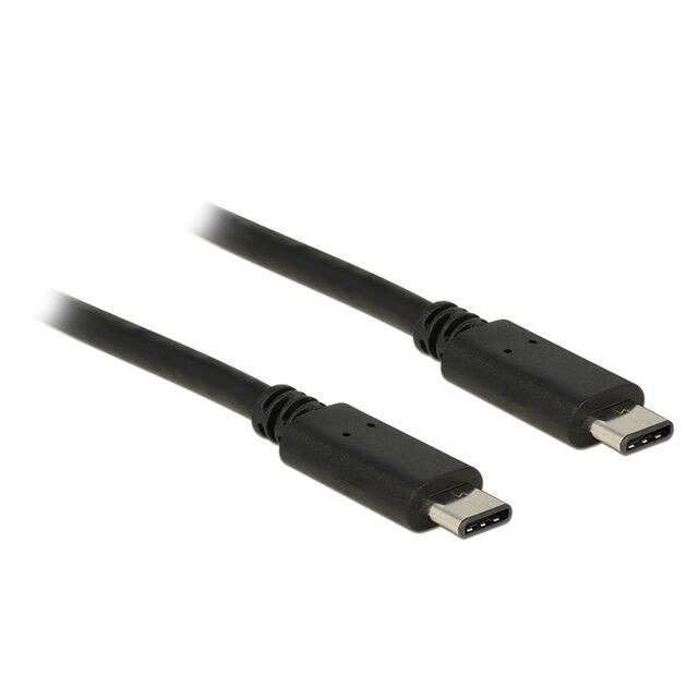 Cablu de date USB Tip C 2.0 Delock, 50cm, Negru