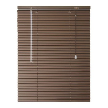 Jaluzea orizontala material aluminiu culoare maro dimensiune L 100 cm x H 160 cm Jaluzea orizontala material aluminiu culoare maro dimensiune L 100 cm x H 160 cm