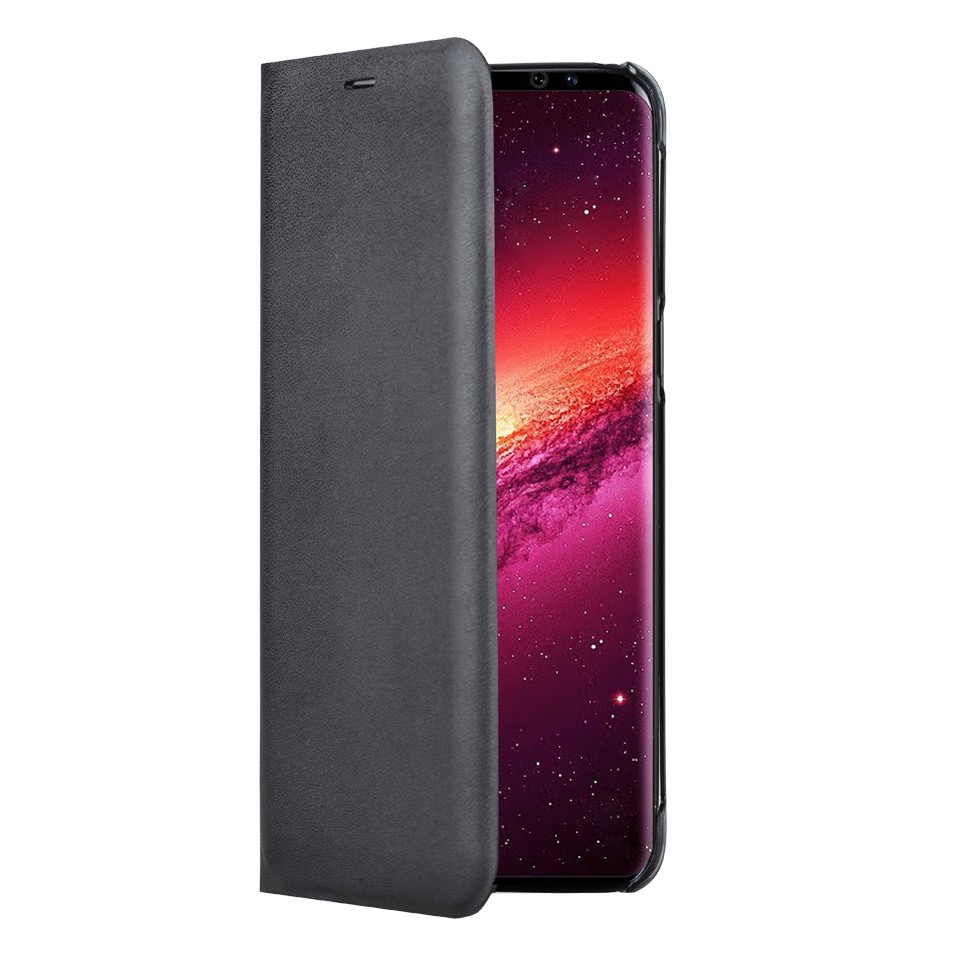Husa tip carte Cellara colectia Attitude pentru Samsung Galaxy S9 Plus - Negru